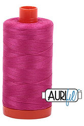 Aurifil Mako 50wt Cotton 1300 m 1422 yd. spool - 4020 Fuchsia